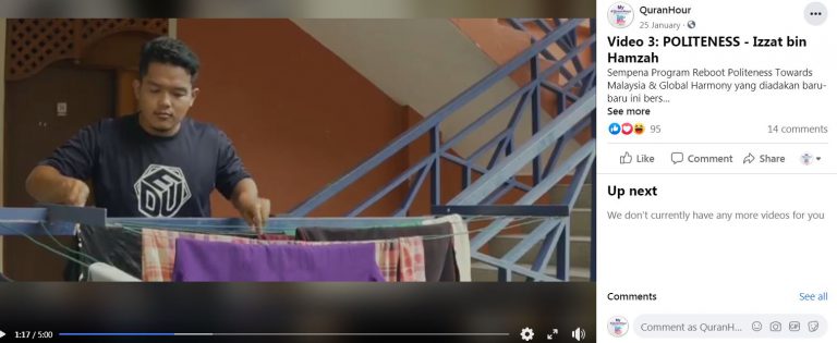 VIDEO POLITENESS ANGKAT NILAI KESANTUNAN